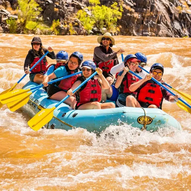 grand canyon white water rafting trip