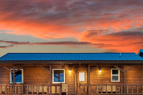 Cabins at GCW Cabins at Grand Canyon West at Sunset