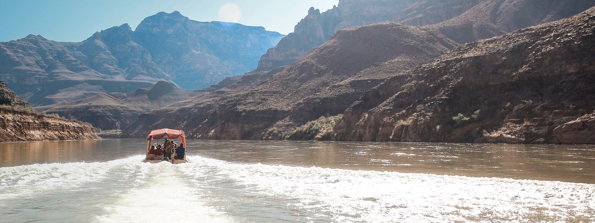 Rafting near the Grand Canyon