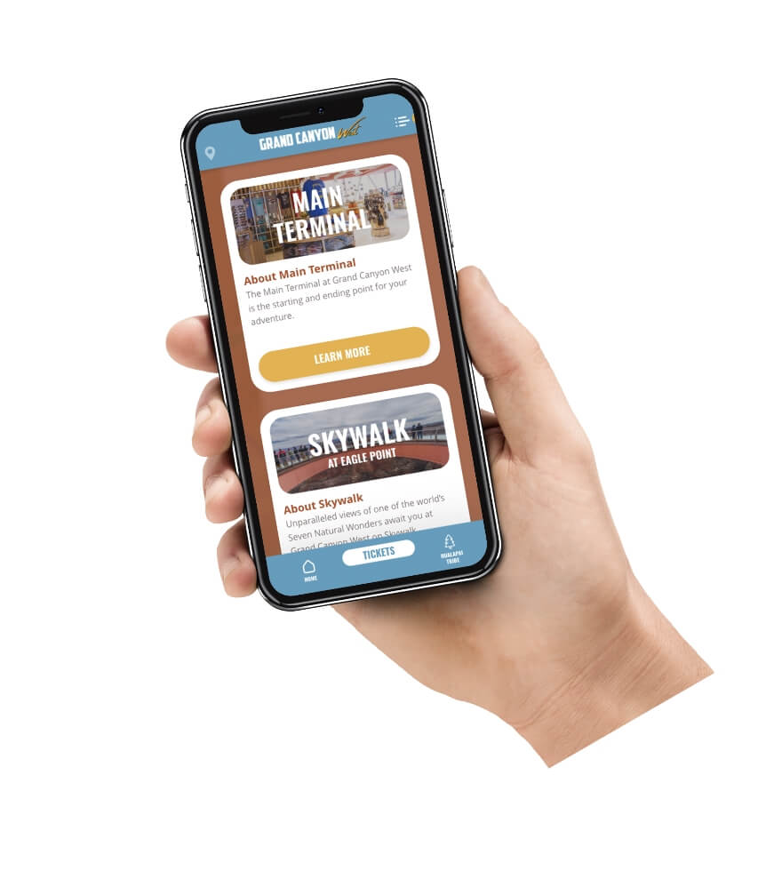 Free Grand Canyon App for Touring Grand Canyon West