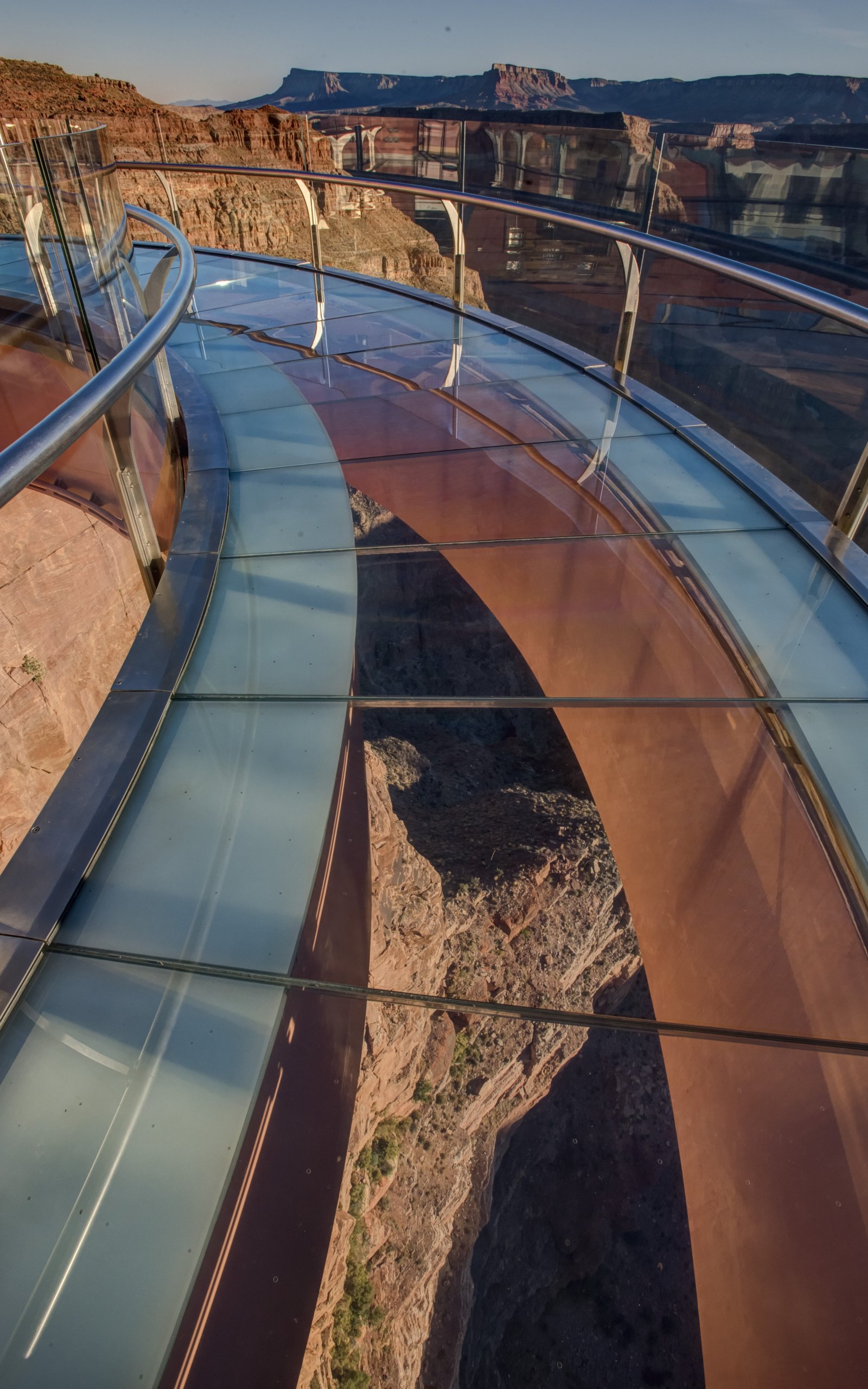 The Skywalk to Grand Canyon West