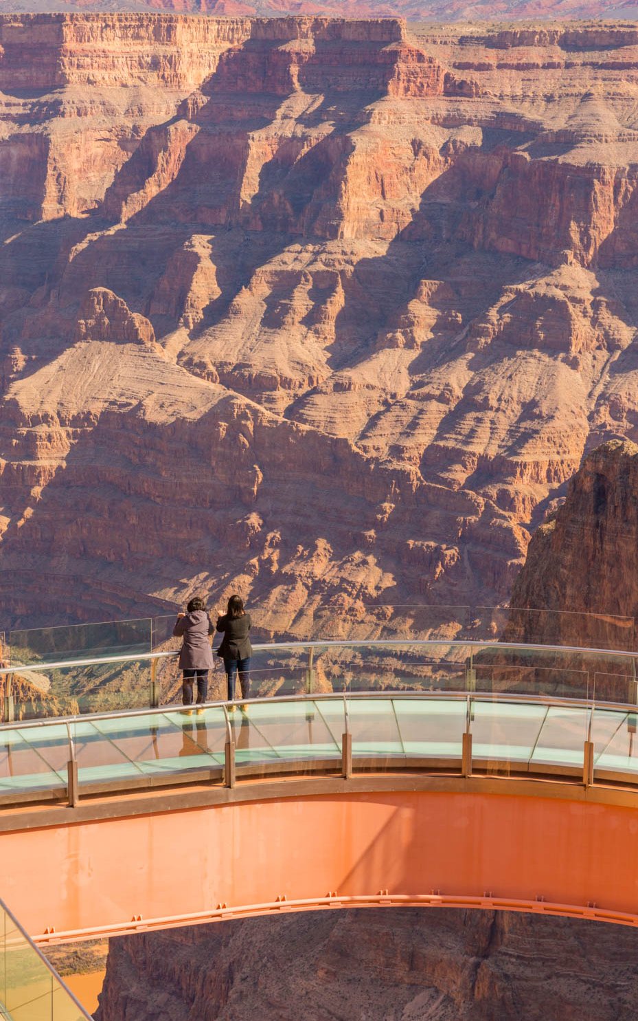 Views from the Skywalk at Grand Canyon West